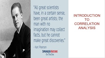 Introduction-Correlation analysis