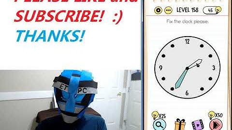 BRAIN TEST LEVEL 158 WALKTHROUGH WITH ANSWERS