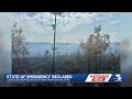 Governor declares emergency over wildfire in south Arkansas