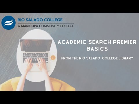 Searching Ebsco's Academic Search Premier Database