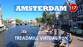 Treadmill Virtual Run 117: Amsterdam, North Holland, The Netherlands