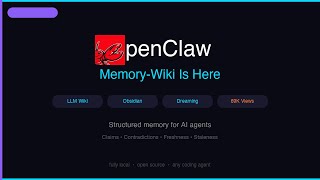 OpenClaw Memory-Wiki — Structured Memory for AI Agents