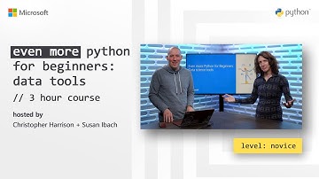 Even More Python for Beginners - Data Tools (Full Series)