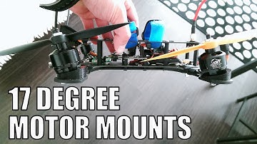 FPV - DEMON EVO250 - 17 Degree Motor Mounts Quick Test