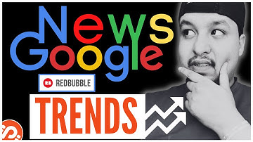 Using GOOGLE to Find Trends t-shirts and ideas on Redbubble easy and fast (BRAND NEW) 2021