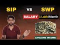 SIP VS SWP | Earn Rs 1 lakh Per Month Without Job | Passive Income