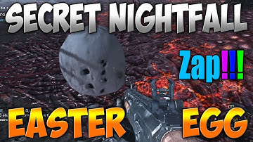 COD Ghosts - Secret Nightfall Easter Egg "ZAP" Exploding Snowman!