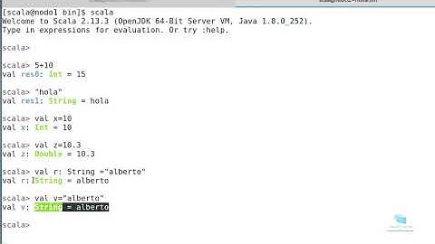 Curso de Scala desde cero: VAL y VAR. Variables y Values