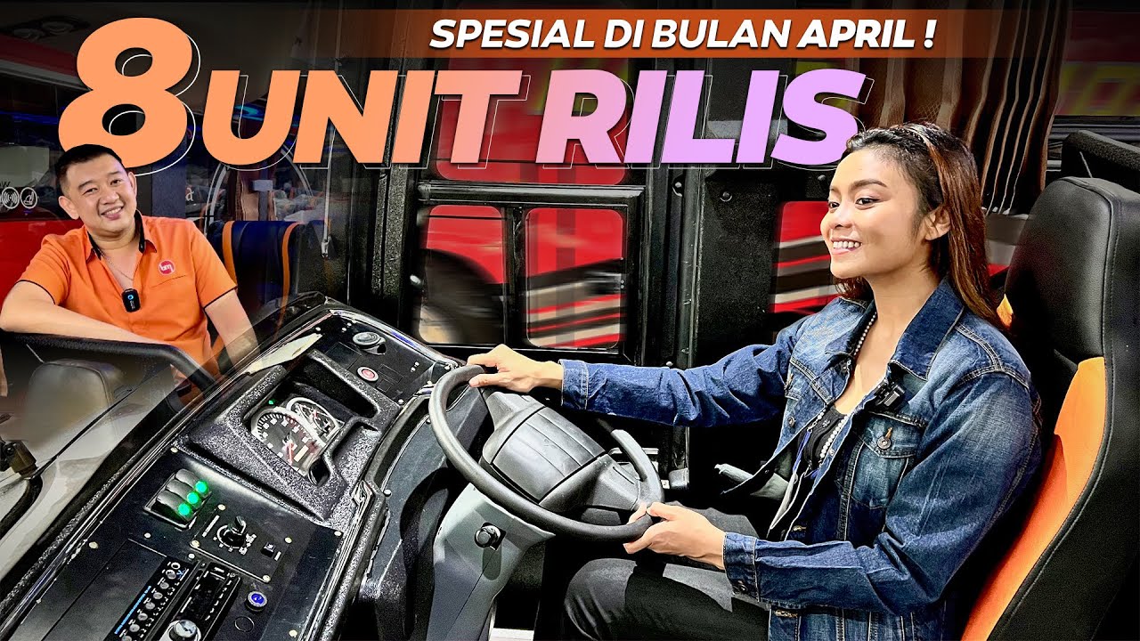 Total armada PO Bagong 2500unit Special Rilis Bersama APRIL & Koh Budi super banget serunya maszehhh