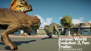 Fan Trailer Jurassic World Evolution 2 , In-Game Trailer (By Gameosaure)