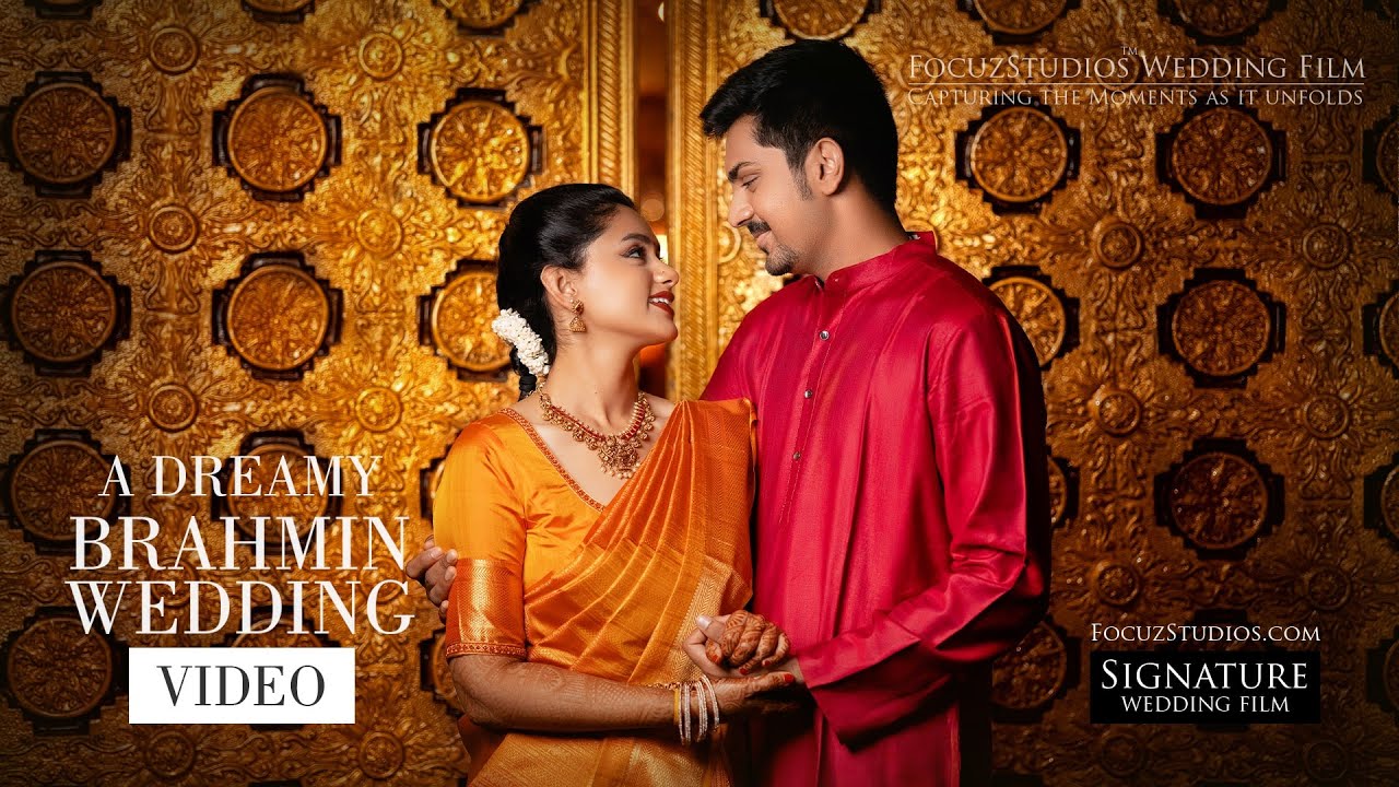 A Dreamy Brahmin Wedding In Gayatri Vihar - Palace Grounds Bangalore | Swetha & Adithya
