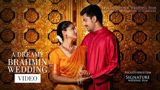 A Dreamy Brahmin Wedding In Gayatri Vihar - Palace Grounds Bangalore | SWETHA & ADITHYA