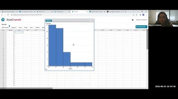 StatCrunch ~ Histogram