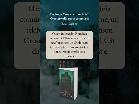 ”Robinson Crusoe, ultima ispită” - Raul Neghina