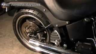 How To Remove & Install Rear Wheel - Harley Davidson Softail