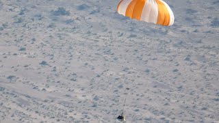 Replay! OSIRIS-REx asteroid sample return capsule lands in Utah