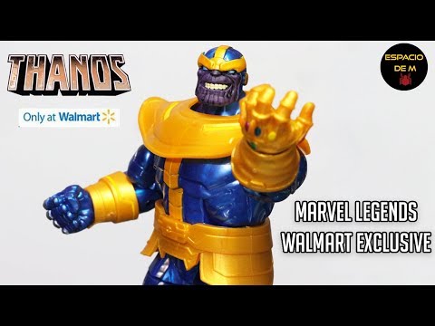 Thanos Walmart Exclusive Marvel Legends - Unboxing y review en español
