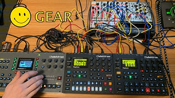 Modular, Octatrack, Digitone, Digitakt Live Jam
