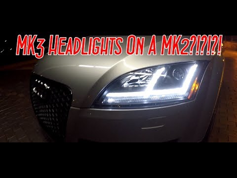 How To Install New Headlights On Your Mk2 Audi TT 8J!!!