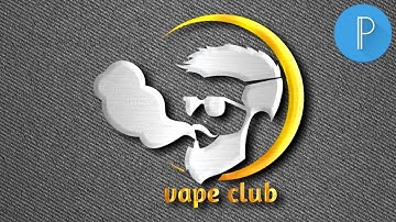 PixelLab tutorial Cara membuat logo 3D | vape club