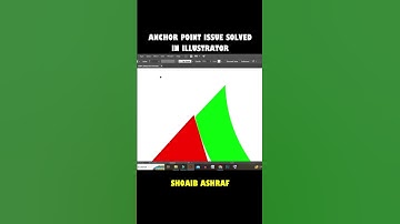 Adobe Illustrator not Letting Me Position Anchor Points Problem Solution