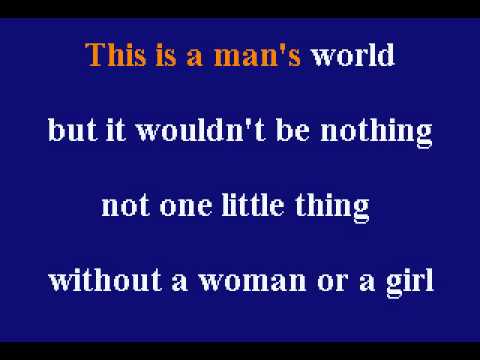 James Brown -  This Is A Man's World - Karaoke