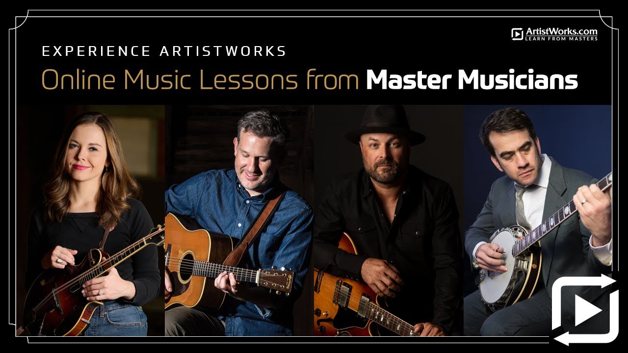 ⁣Experience ArtistWorks || Online Music Lessons from Master Musicians