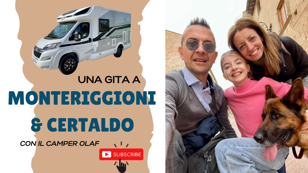 EP 03 CAMPER TOUR | MONTERIGGIONI E CERTALDO