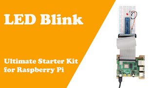 Project 1 LED Blink Starter Kit for Raspberry Pi