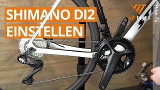 Elektronische Schaltung einstellen? 🔧😖❓ So stellst du deine Shimano DI2 Schaltung ein!