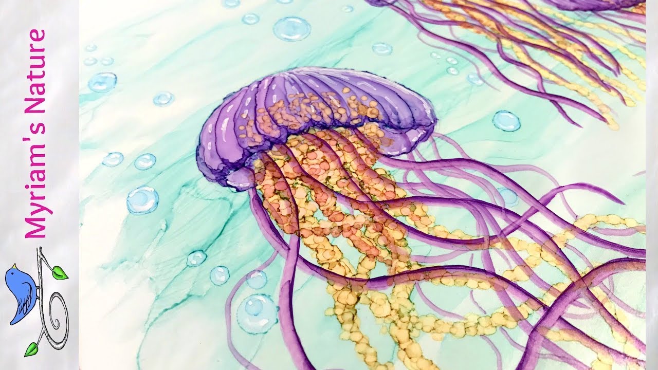 Jellyfish In India Ink - BRING OUT YOUR CREATIVITY