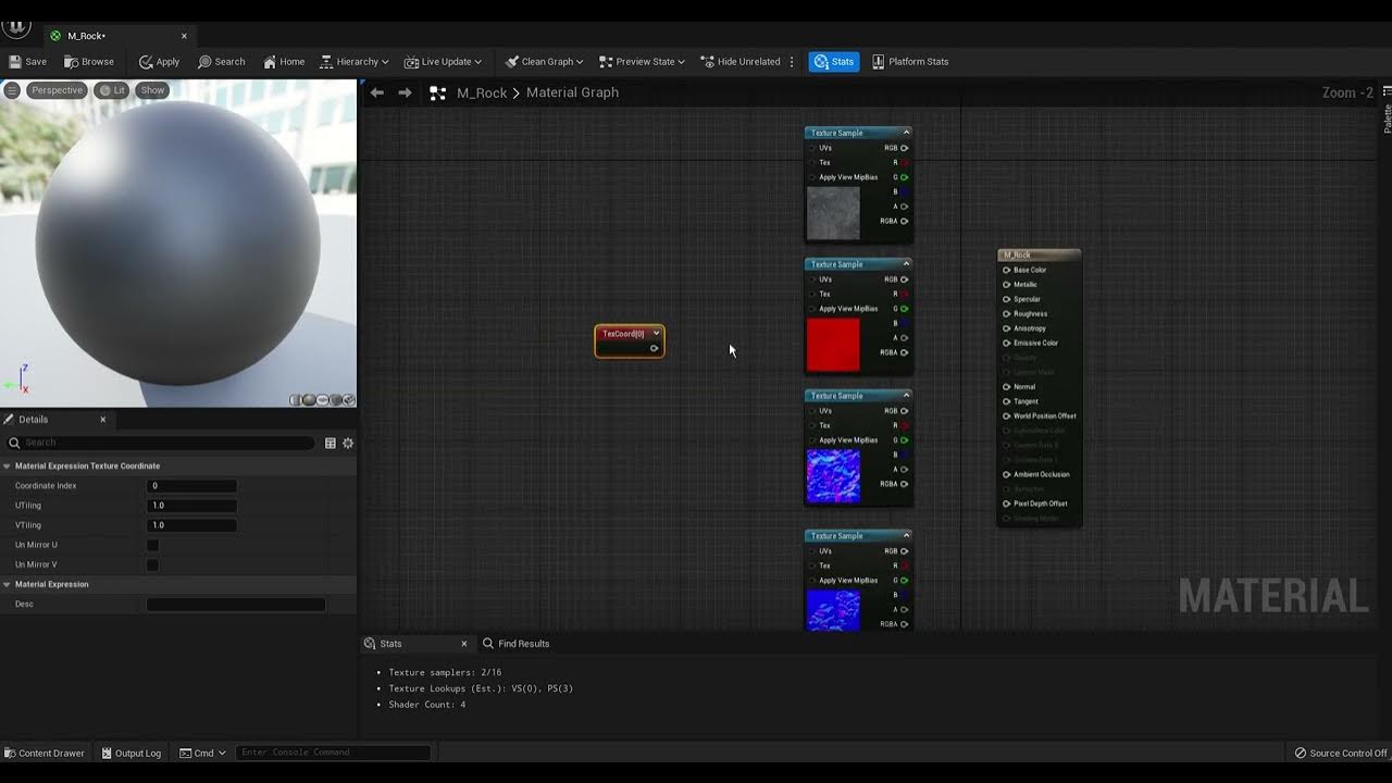 048 Texture Coordinate Unreal Engine - YouTube