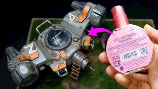Make an Abandoned Spaceship Diorama from simple materials