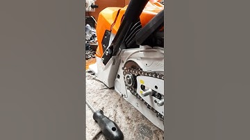 Chainsaw Stihl MS 881 bar and chain