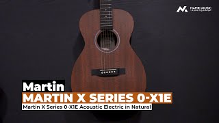 Martin X Series O-X1E Acoustic Electric in Natural