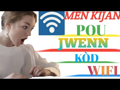 MEN KIJAN POU DETEKTE KÒD YN WIFI  FASIL (KI KONEKTE)