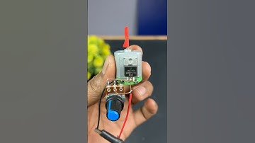 DIY DC Motor Speed Controller: Simple & Effective #shorts #diyprojects #motor