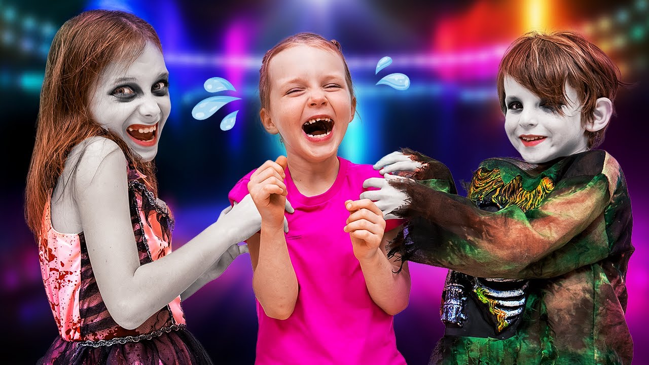 Zombies Turn Funny with Tickle! Laugh & Play with Vania Mania Kids