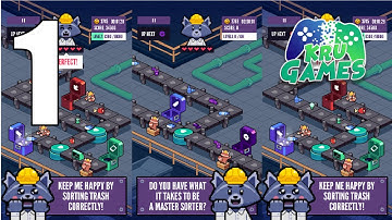 Trash Factory Gameplay Walkthrough #1 (Android, IOS)