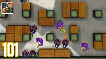 HUNTER ASSASSIN ALL LEVELS #980 GAMEPLAY WALKTHROUGH PART 101