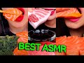 Tuna + Salmon Compilation Asmr Eating - Mukbang, Jane, Sas Asmr, Zoey, LESA, Hongyu ASMR | Part 166