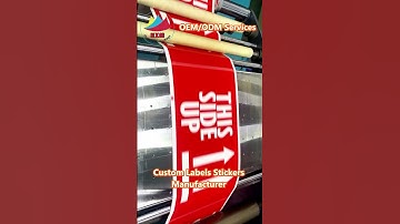 Quality labels, exceptional service! #packagings #customprinting #labels