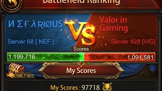 🏆NEF Breaks VIG’s Undefeated Streak | NEF vs. VIG | BOC | Evony
