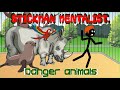 Stickman mentalist.  Deadly Animals.