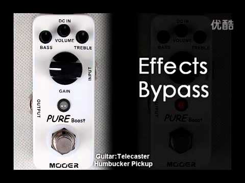 mooer-pure-boost-micro-compact-guitar-effect-pedal,true-bypass-full-metal-shell