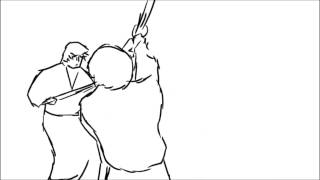 Samurai fight animation test