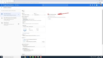 Google Cloud Platform :  Installation CentOS