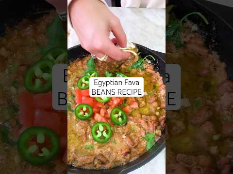 Egyptian Fava Beans (Ful Mudammas) | Easy Bean Recipe! #shorts #beans #beansrecipe