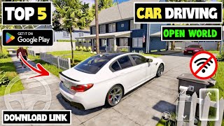 Top 5 Offline Open World Car Driving Games For Android || New Offline Car Games 2025 screenshot 4