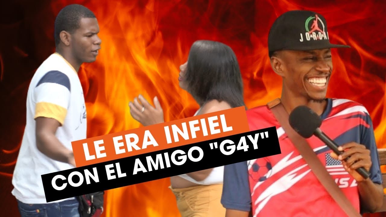 Le era infiel con el amigo “g4y”